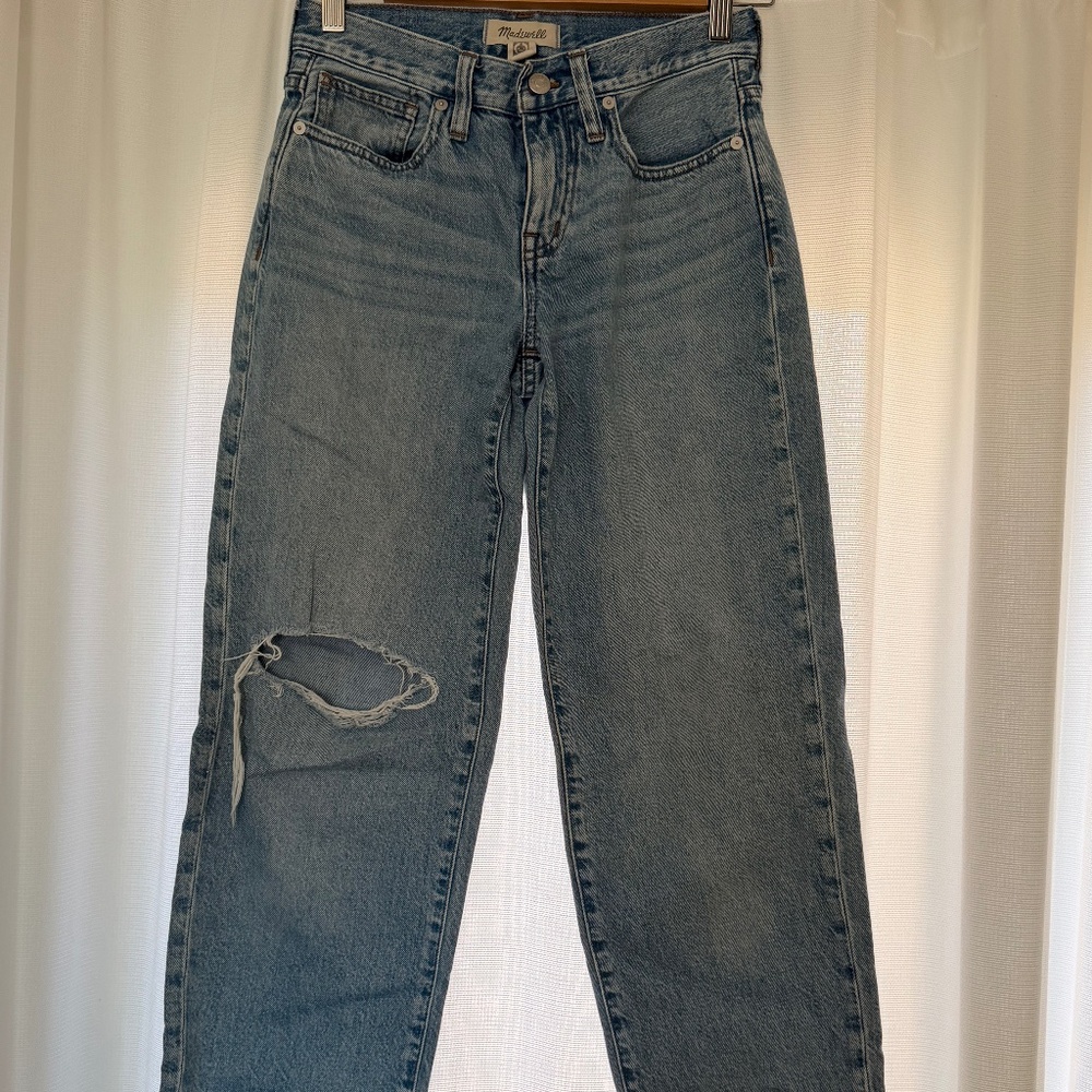 Madewell Low-Rise Baggy Straight Jean